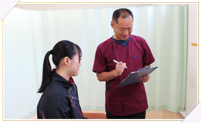 充実したセルフケア指導